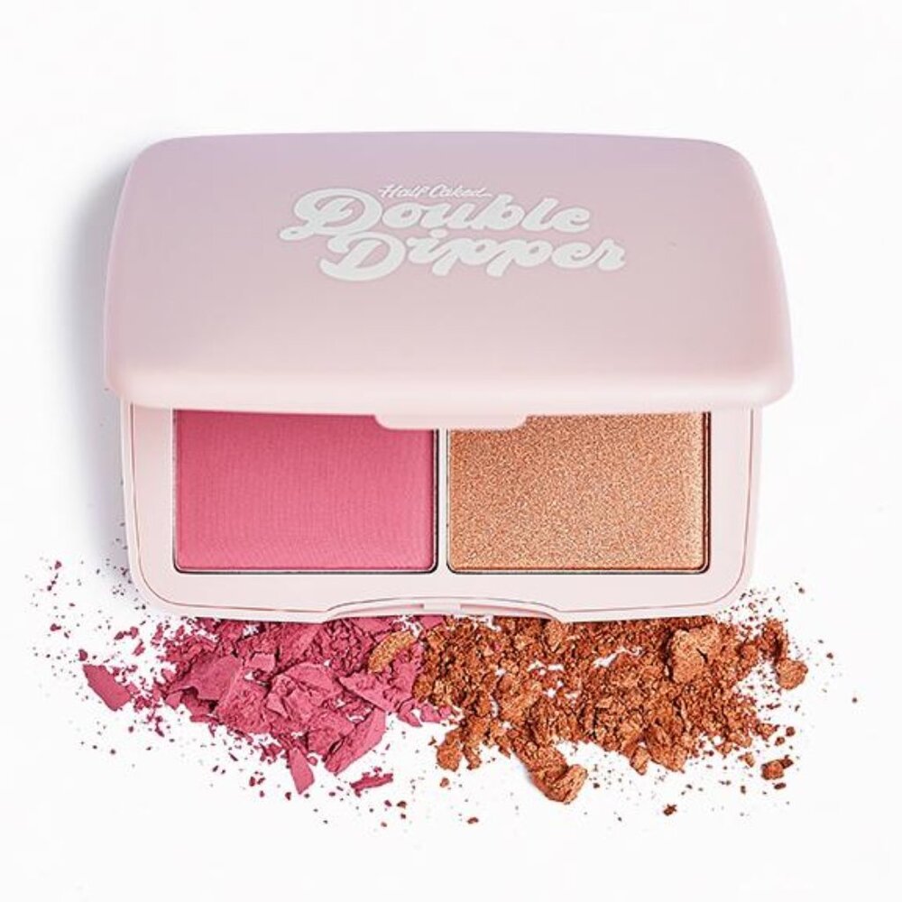 NWT HALF CAKED Double Dipper Color Duo - GIRLS TOUR  Blush + Highlighter